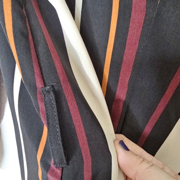 Who What Where Longline Multi Color Shirt Career Dress Size XS - Picture 11 of 12